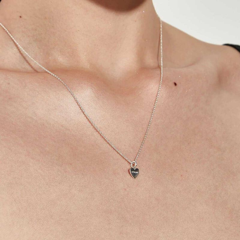 Stolen Girlfriends Stolen Heart Pendant Necklace image number 1